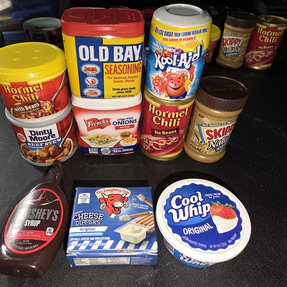 Zuru Other - Mini Brands Food Lot Hershey's Peanut Butter Cool Whip Kool Aid Chili